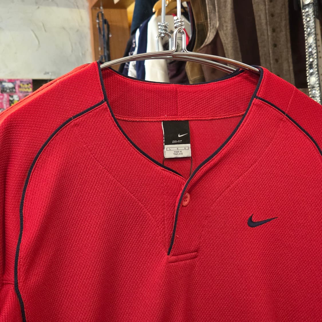 나이키 JPN 헨리넥 베이스볼 반팔 상품이미지2