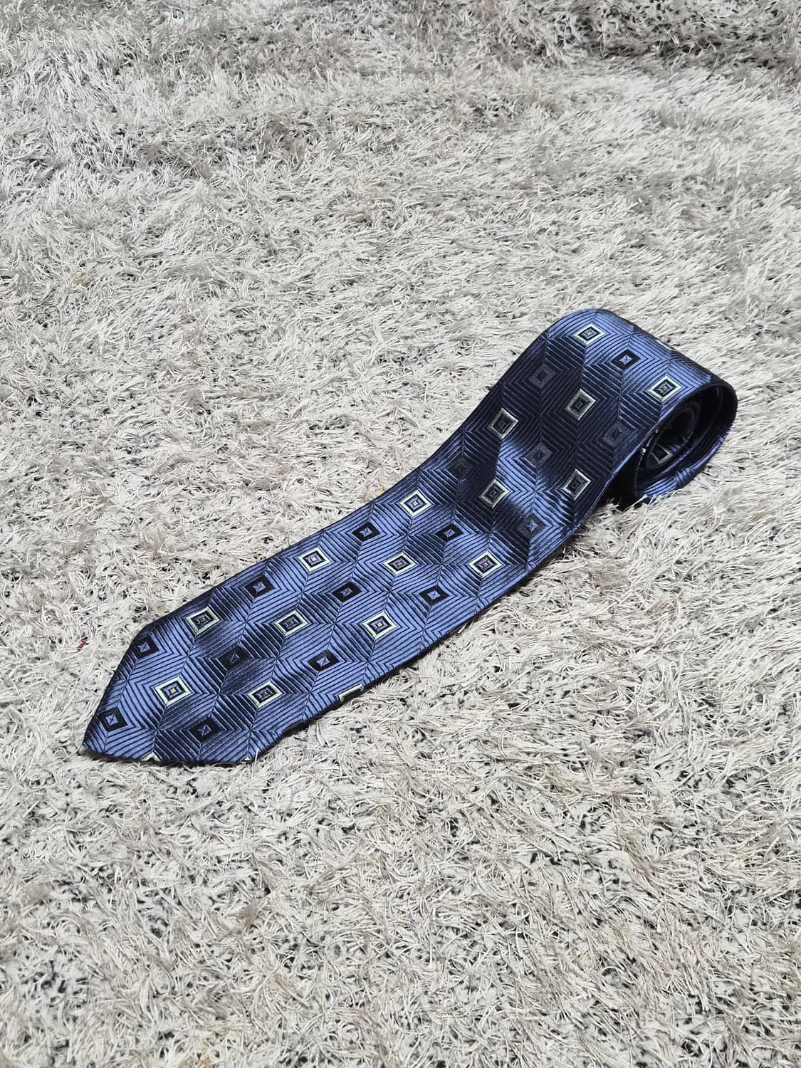 에르메네질도제냐Zegna 패턴 넥타이 Free - N76 상품이미지1