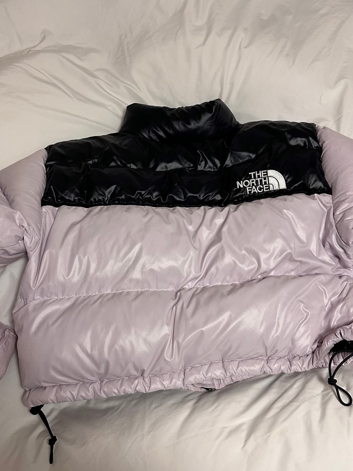 노스페이스 우먼스 눕시 숏 자켓 라벤더 포그 M 상품이미지3