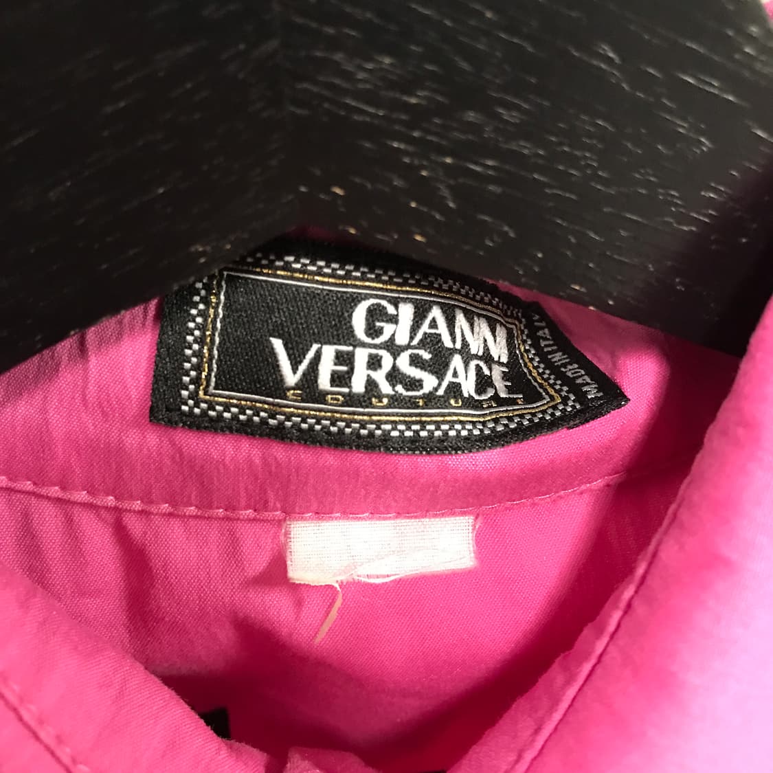 베르사체 핑크 반팔 셔츠 42(W) 상품이미지5