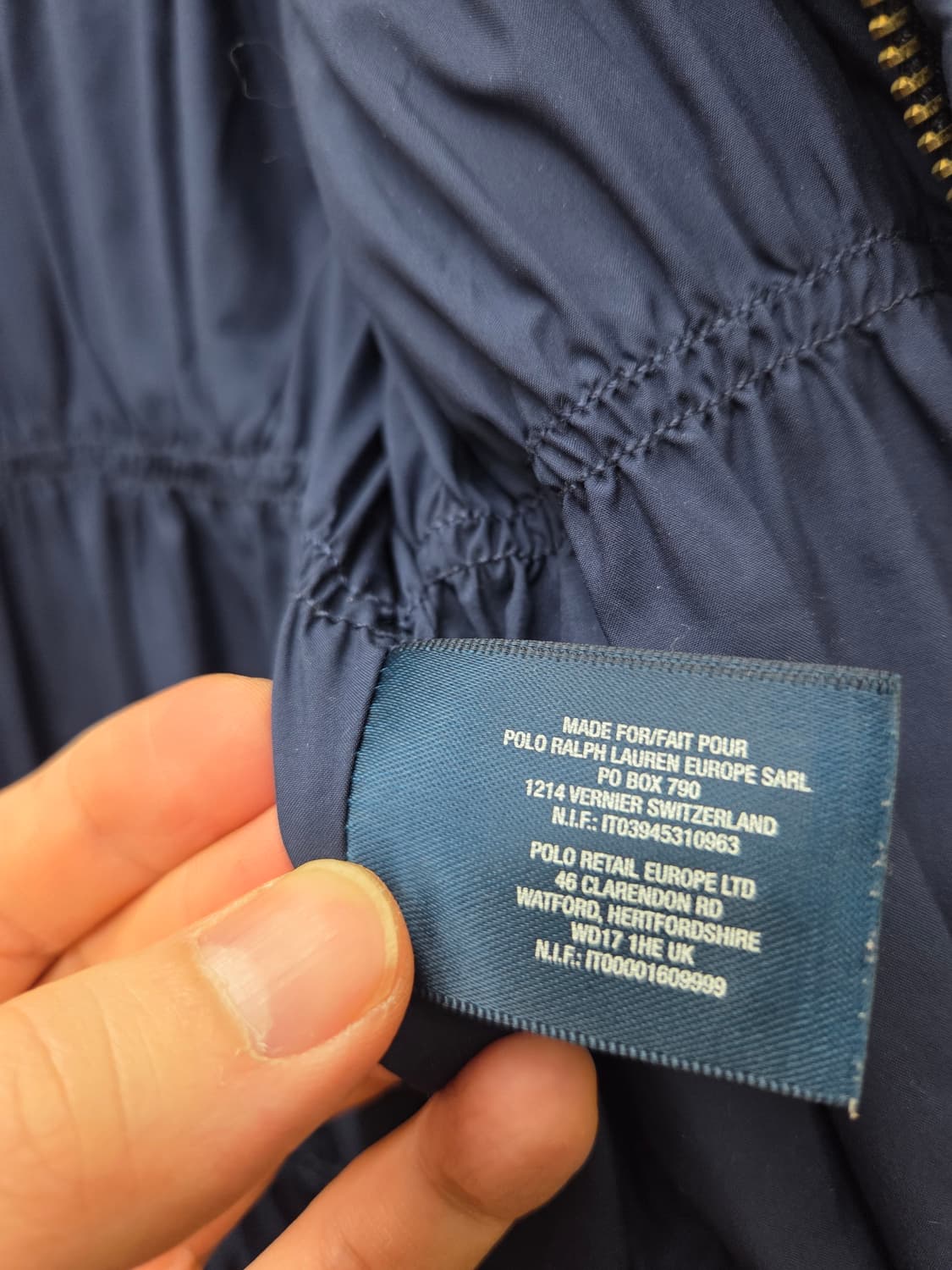 폴로 랄프로렌 덕다운 패딩 베스트 상품이미지5