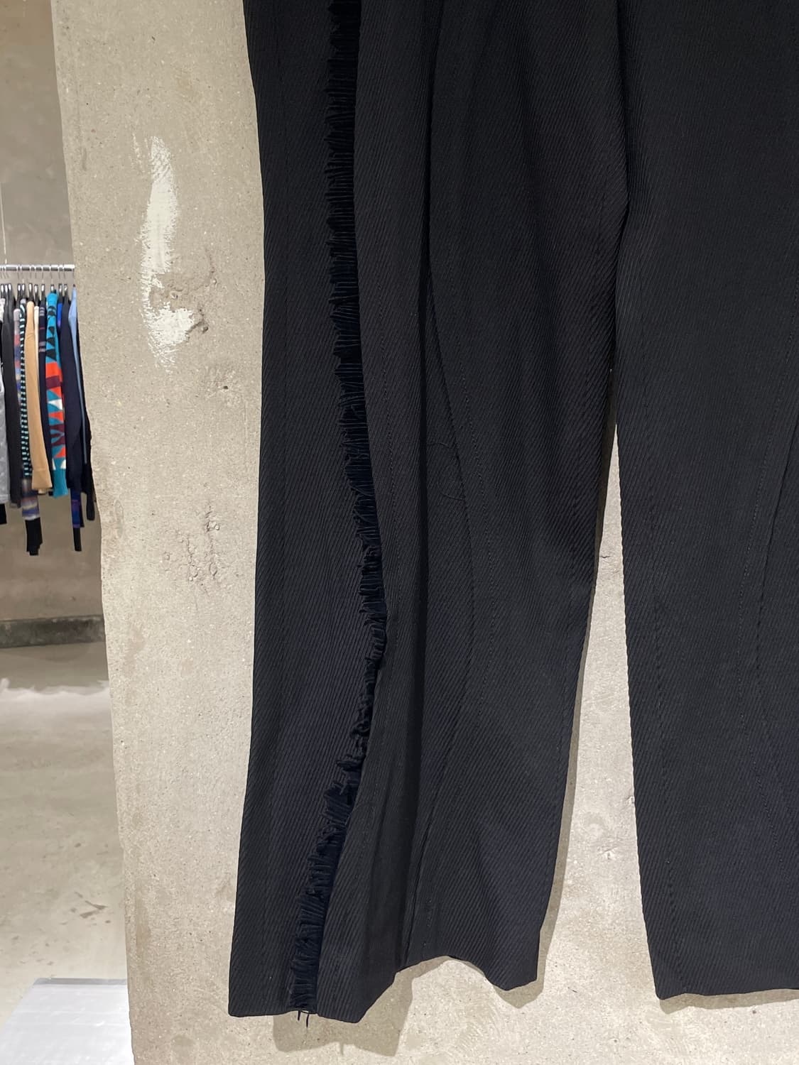 앤더슨벨 블랙 햄튼 울 트라우저 상품이미지4