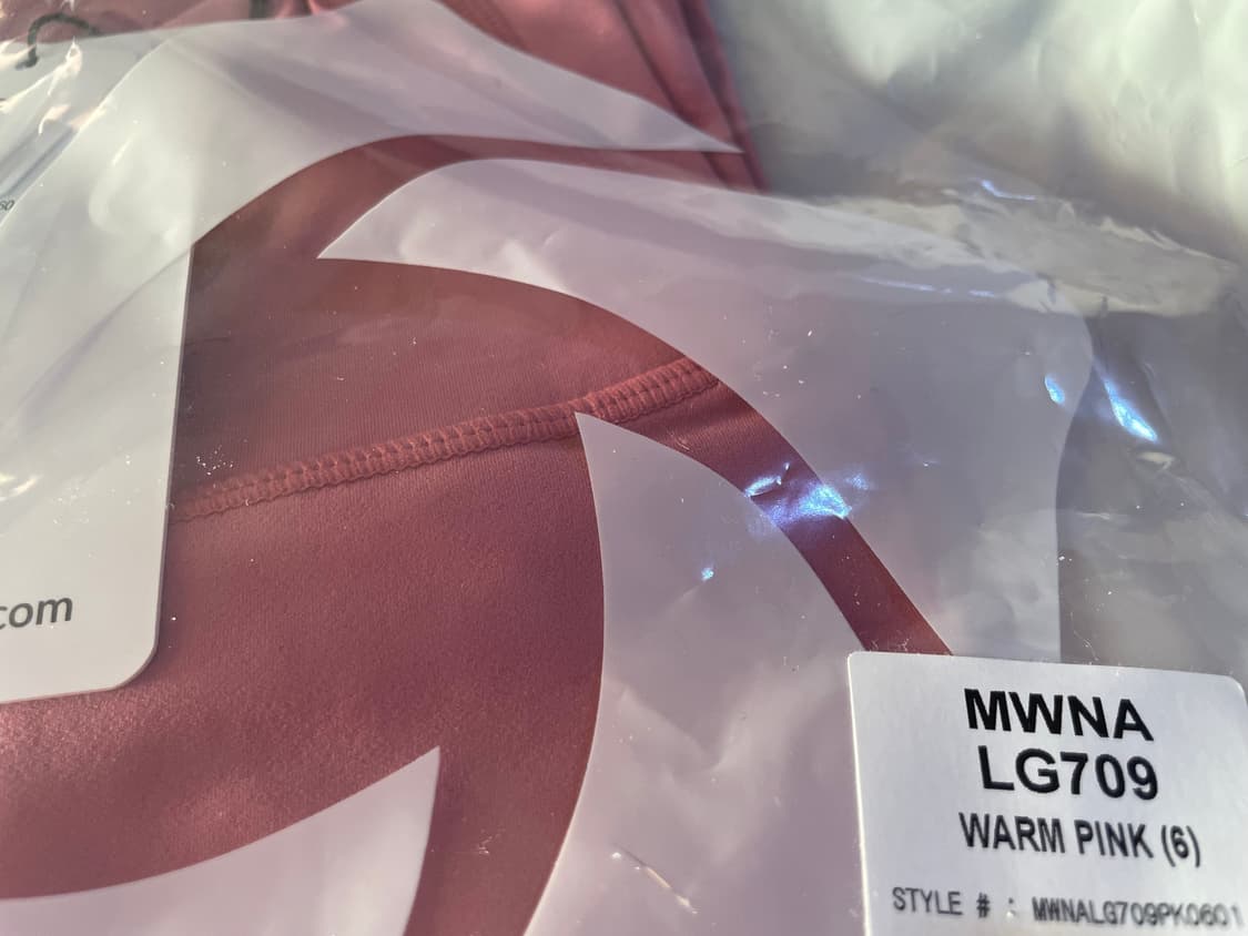 (미착용, 새상품) 뮬라웨어 레깅스 요가복 웜핑크 6사이즈 상품이미지2