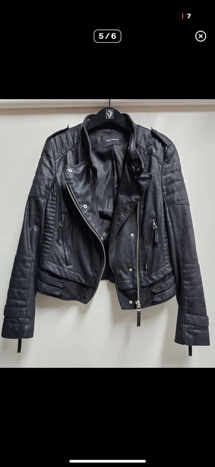 코데즈컴바인 가죽라이더 자켓  상품이미지5