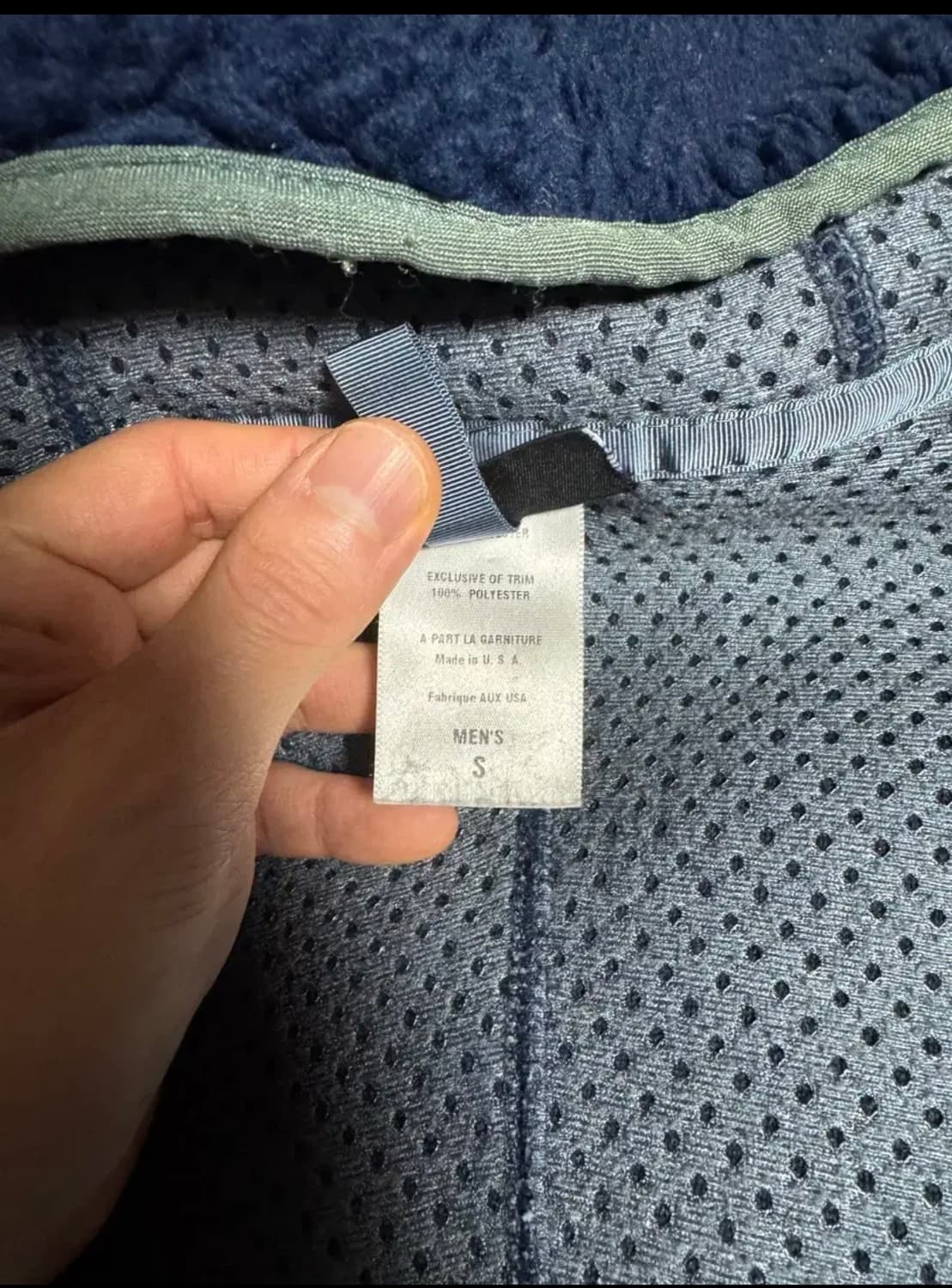 파타고니아 리듬후디 네이비 s사이즈 상품이미지4