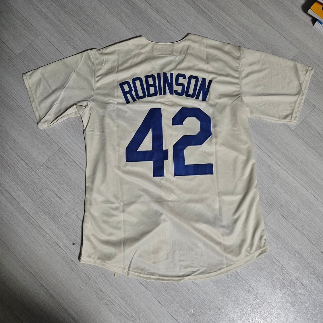 미첼앤네스 LA다저스 빈티지 야구 져지 상품이미지2