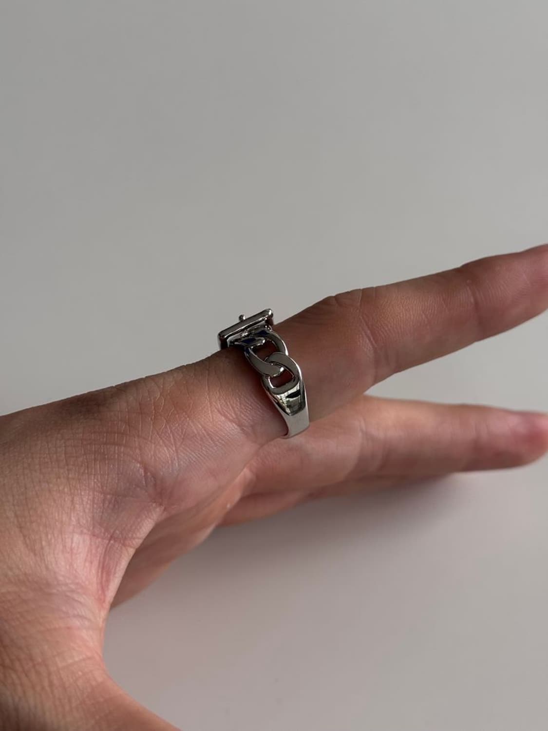 SILVER BELT RING 실버 벨트 반지 상품이미지2