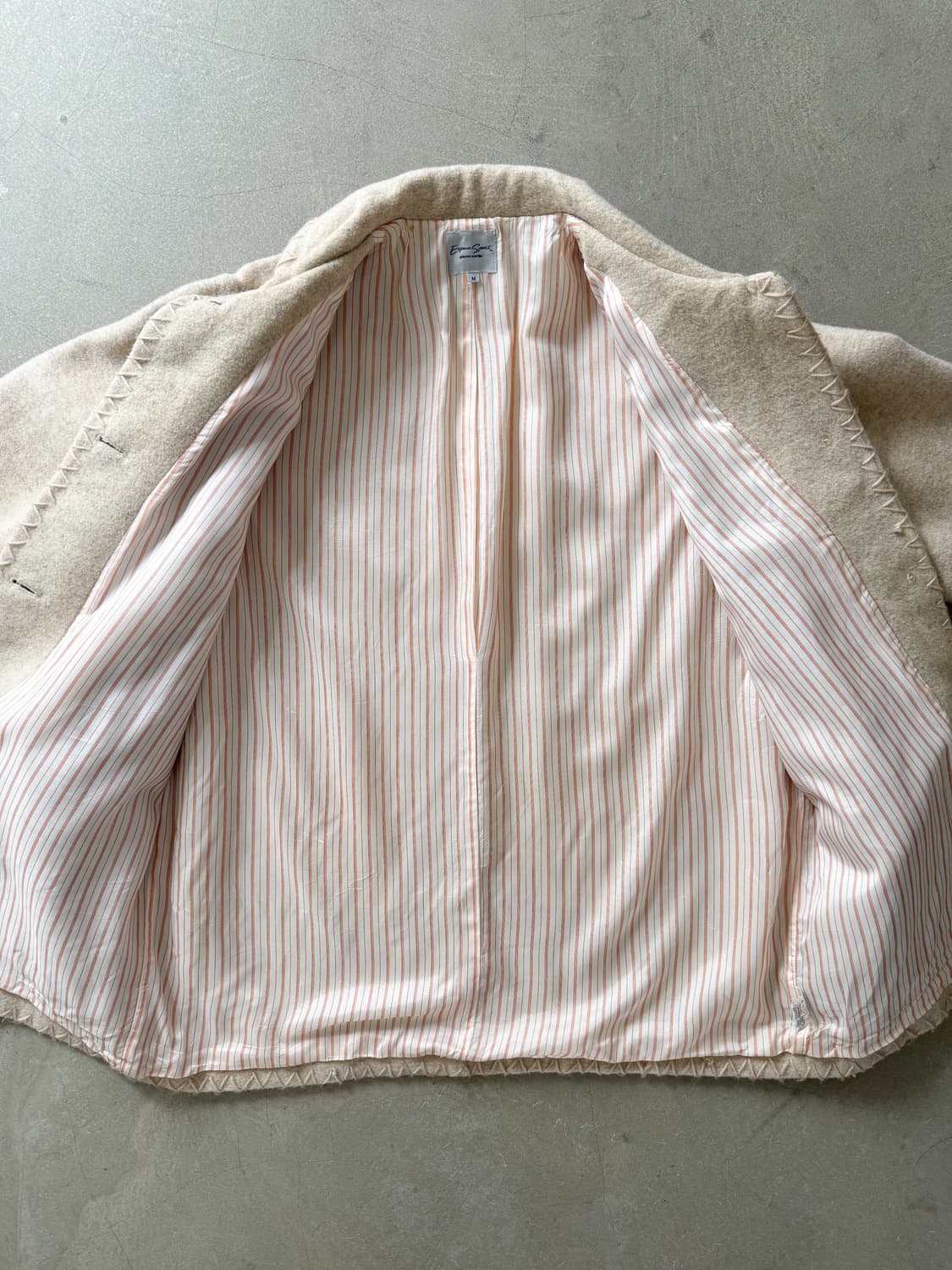 Pierre cardin Hand Stitch Wool Coat 상품이미지6