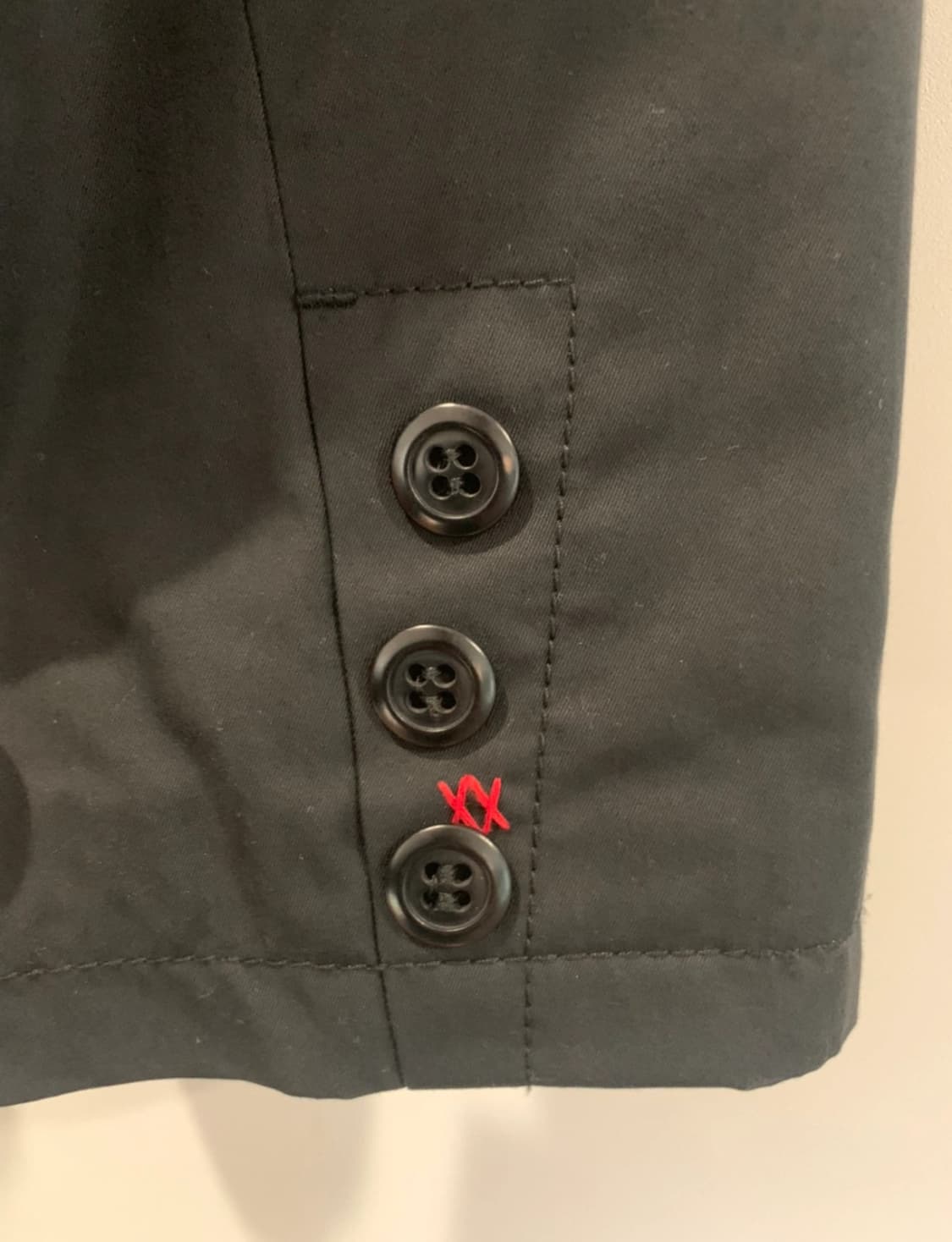 미착용 프랑스브랜드 코테락 블랙 면 재킷 상품이미지6