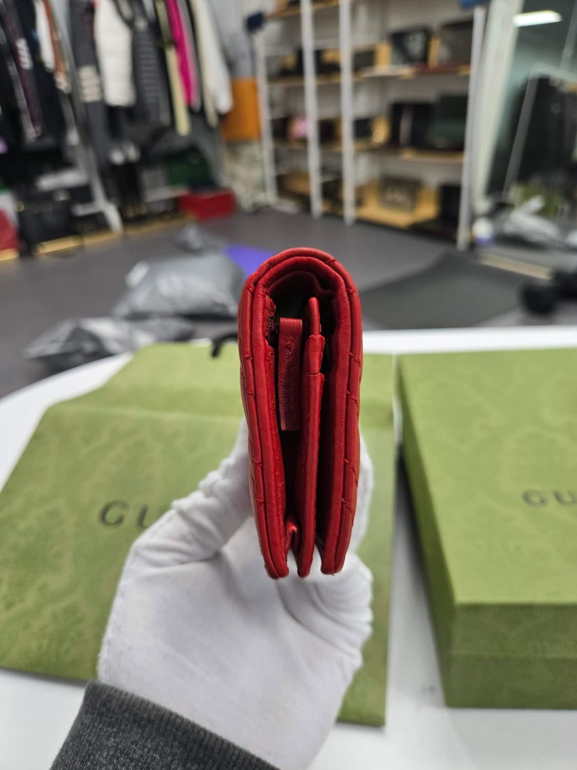 [A급컨디션] 구찌 마몬트 여성 반지갑 상품이미지3