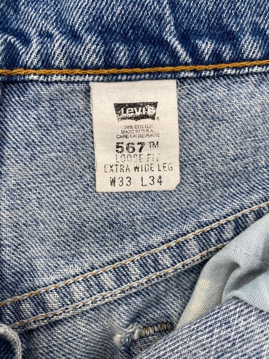 빈티지 리바이스 567 USA 상품이미지9