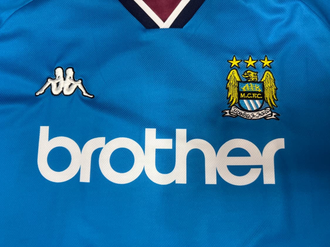 [2XL] 카파 맨체스터 시티 97-99 홈 유니폼 상품이미지3