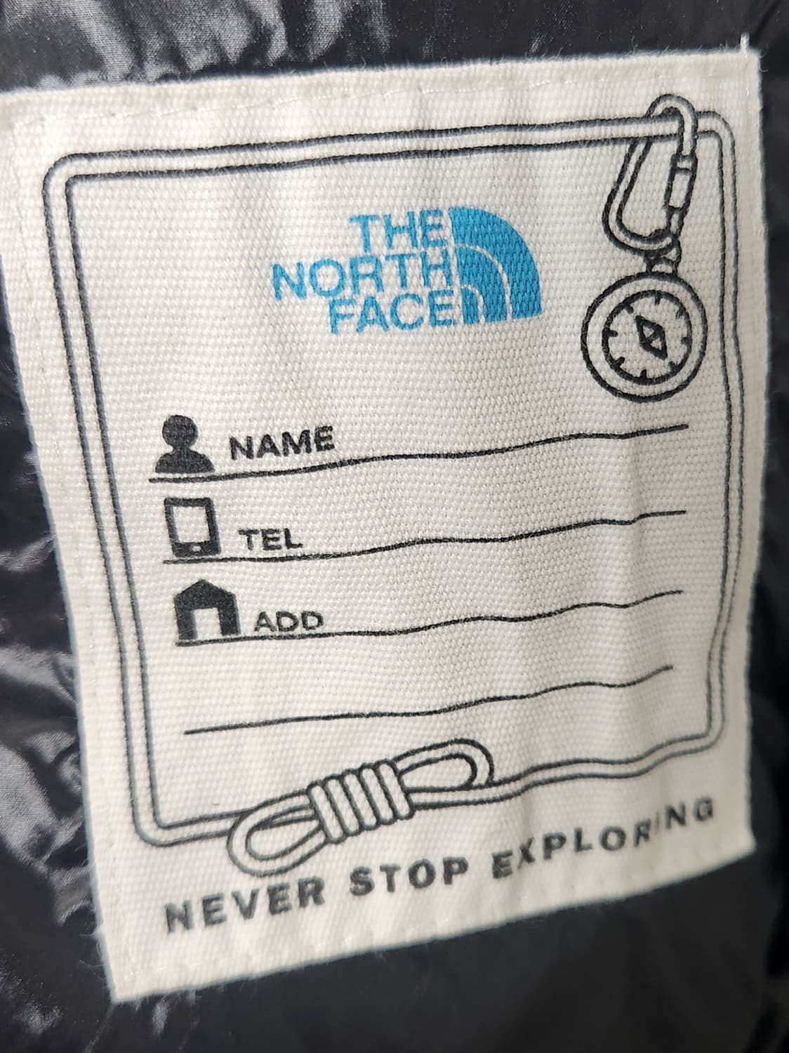 노스페이스 눕시 키즈 패딩 150 상품이미지5