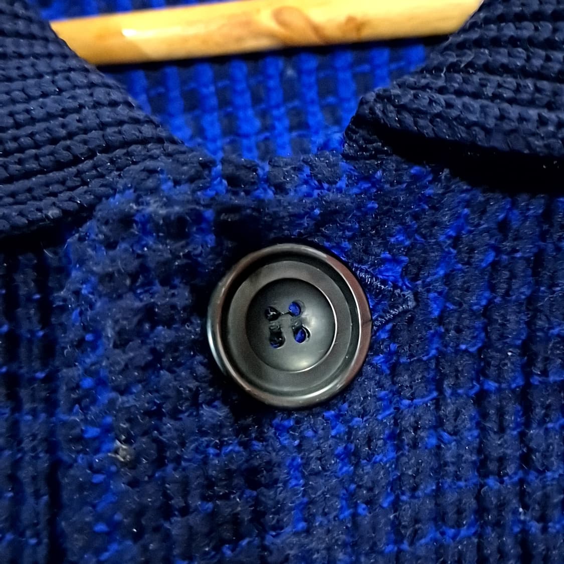 Calvin Klein 켈빈클라인 헤비 울 카라 가디건 상품이미지4