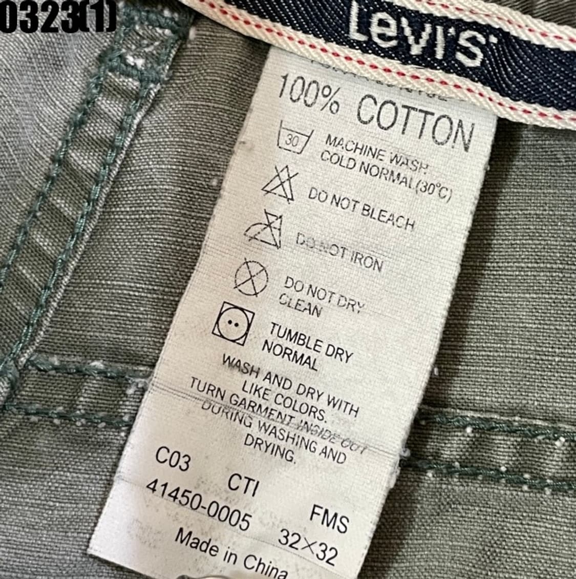 리바이스 청바지 33 상품이미지5
