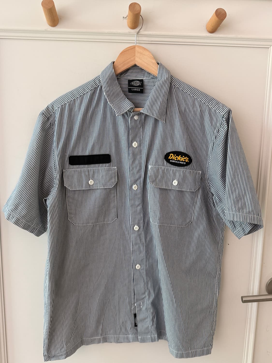 디키즈(Dickies)  패치워크 반팔 셔츠 s/s 상품이미지1