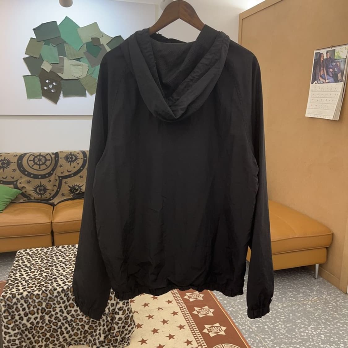 나이키 빈티지 언라인드 오버핏 반집업 바람막이 아노락 XL C09222 상품이미지4