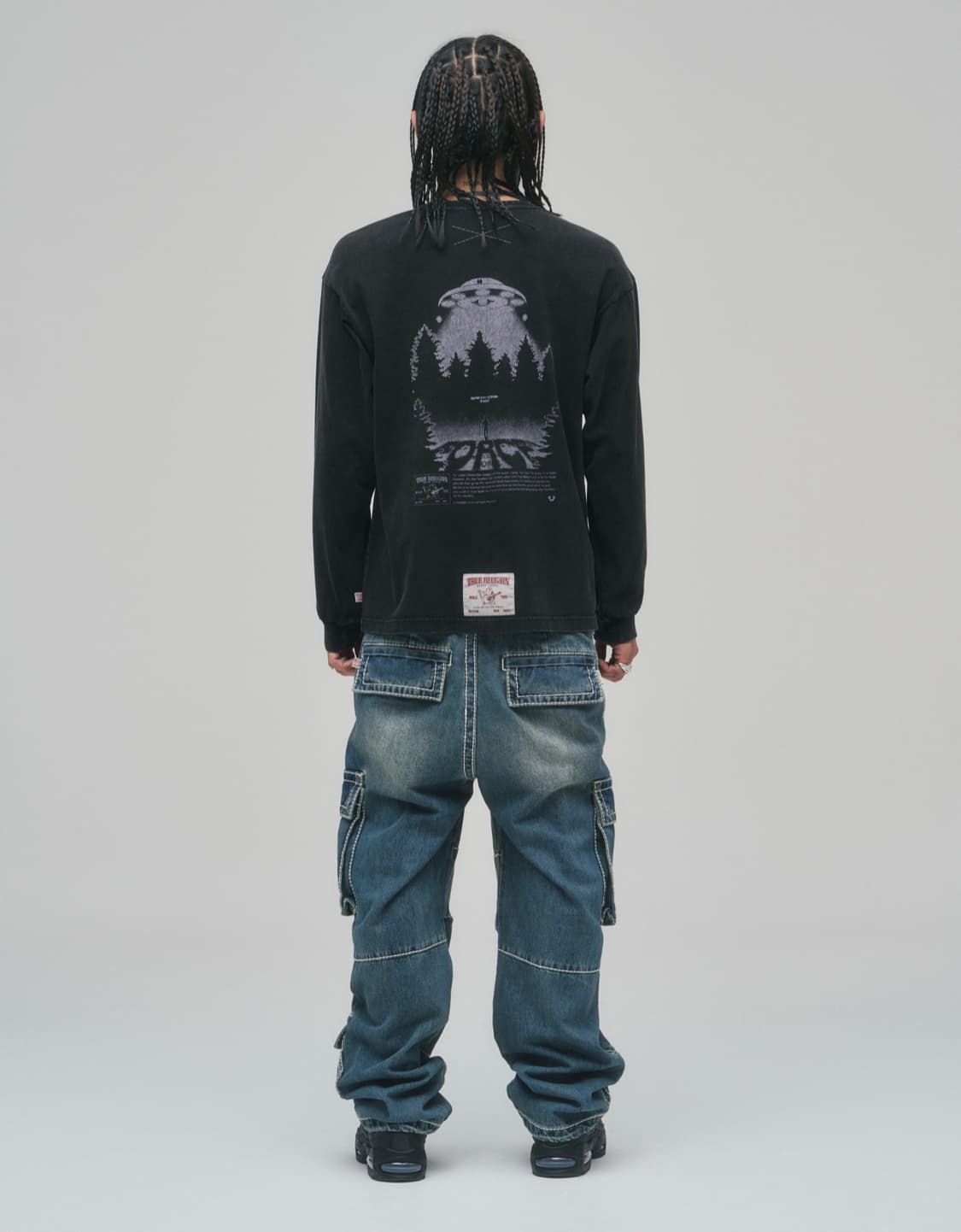 트루릴리젼 sof denim pants_raw indigo 상품이미지3