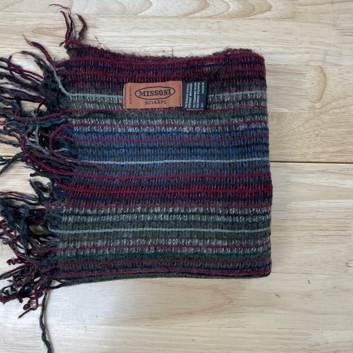 미쏘니 스트라이프 머플러 상품이미지2