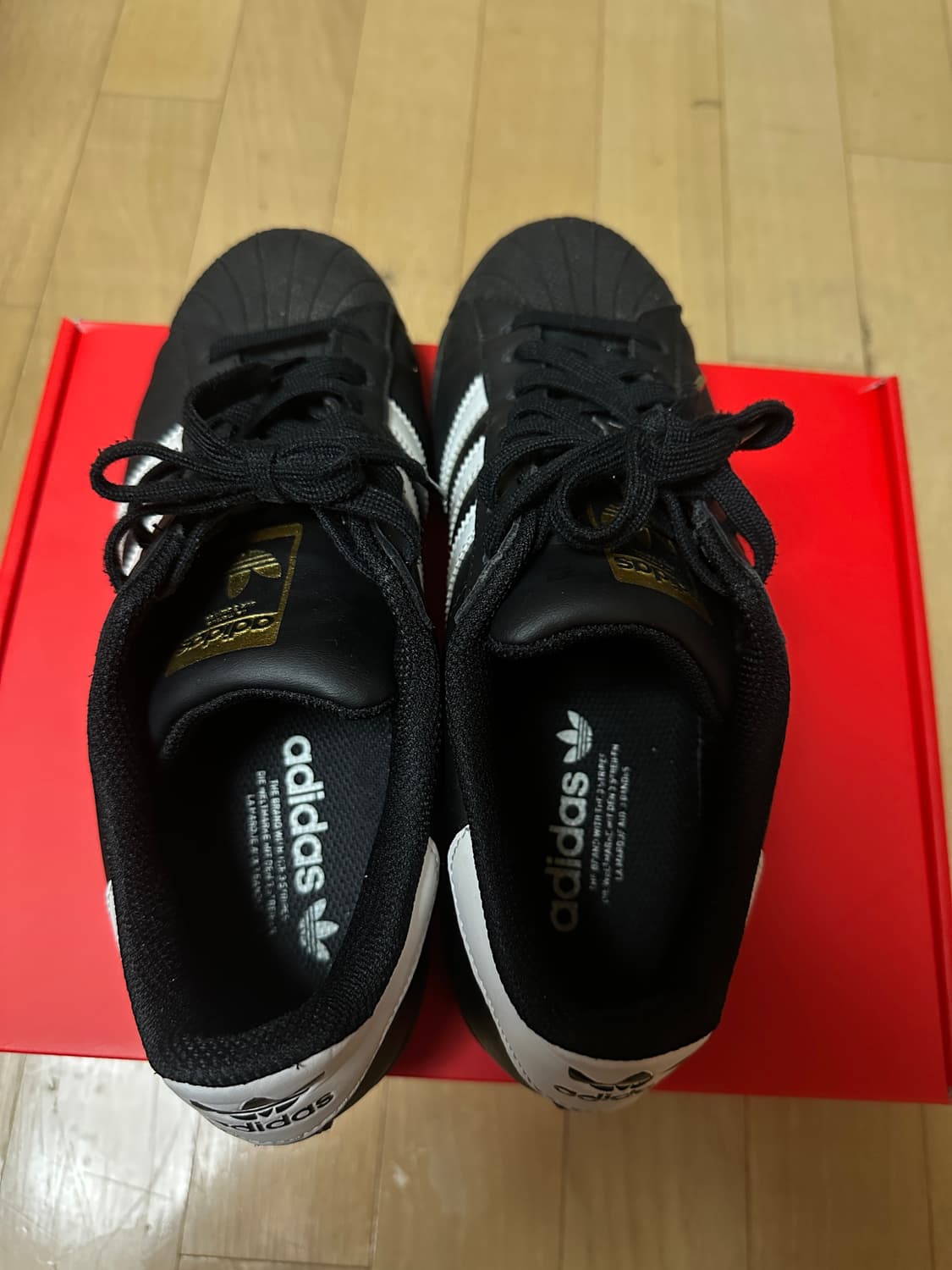 아디다스 슈퍼스타 블랙 270 상품이미지6