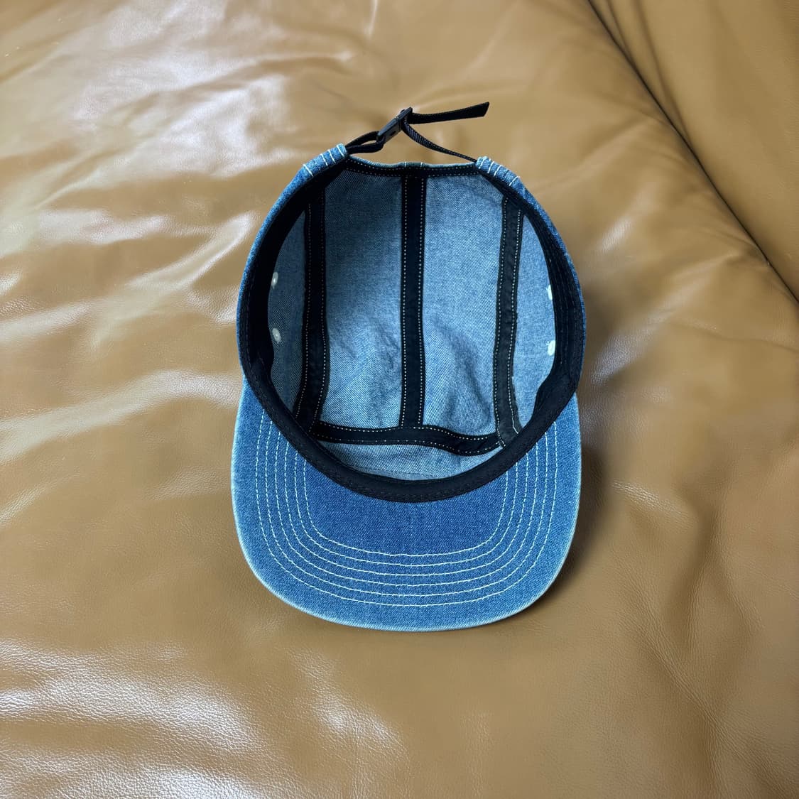 Supreme 슈프림 데님 캠프캡 모자 (Washed Denim) 상품이미지6