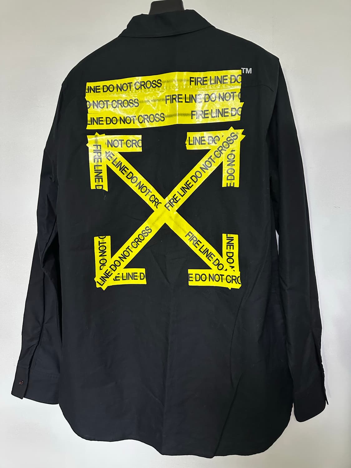 Off-White 블랙 셔츠 L 상품이미지2