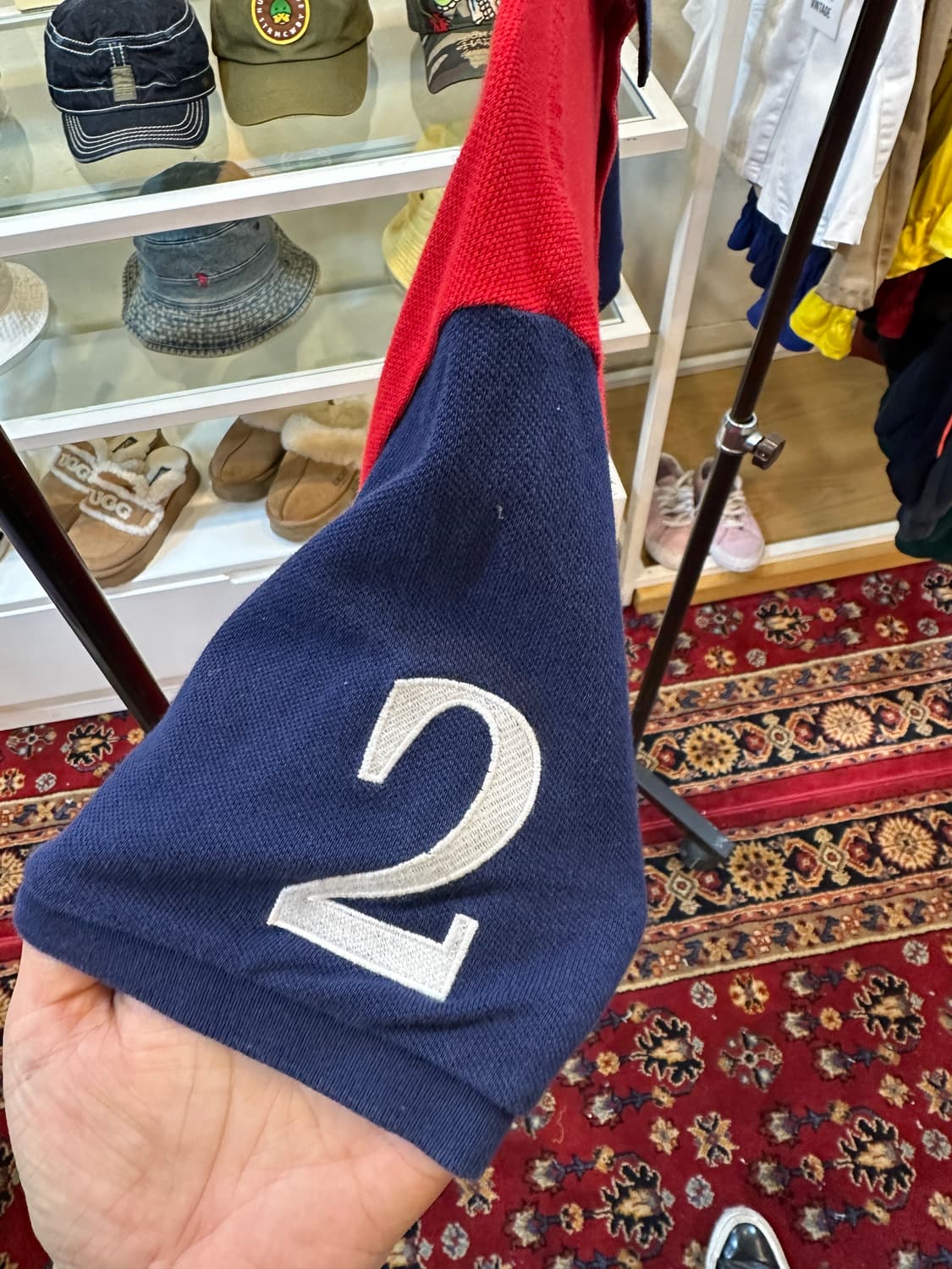 폴로 랄프로렌 빅포니 반팔 카라티 레드 S 상품이미지4