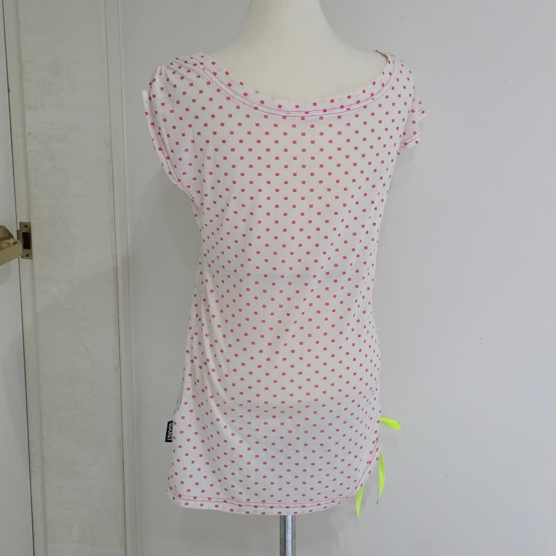 에고이스트 빈티지)90s 00s 너드모리걸 y2k 셔링 반팔티셔츠 상품이미지4