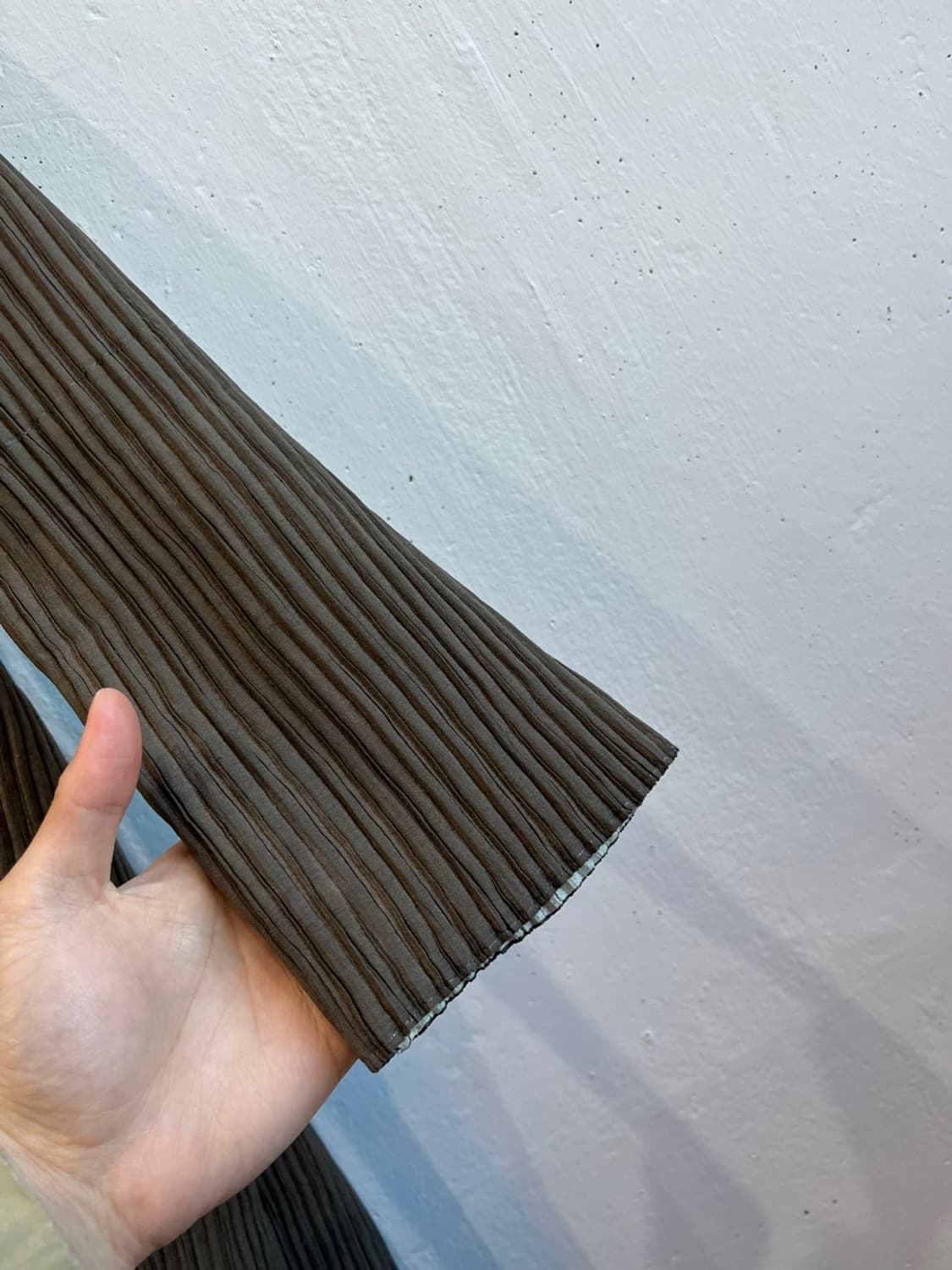 JPN 플리츠 후디 롱 자켓 상품이미지4