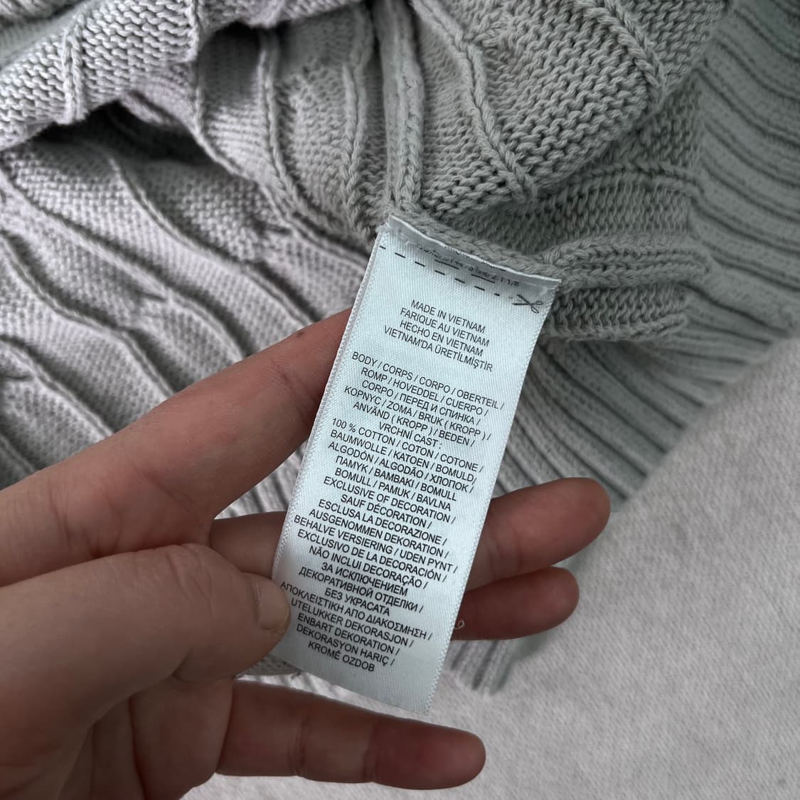 105 폴로랄프로렌 꽈배기 니트 상품이미지6