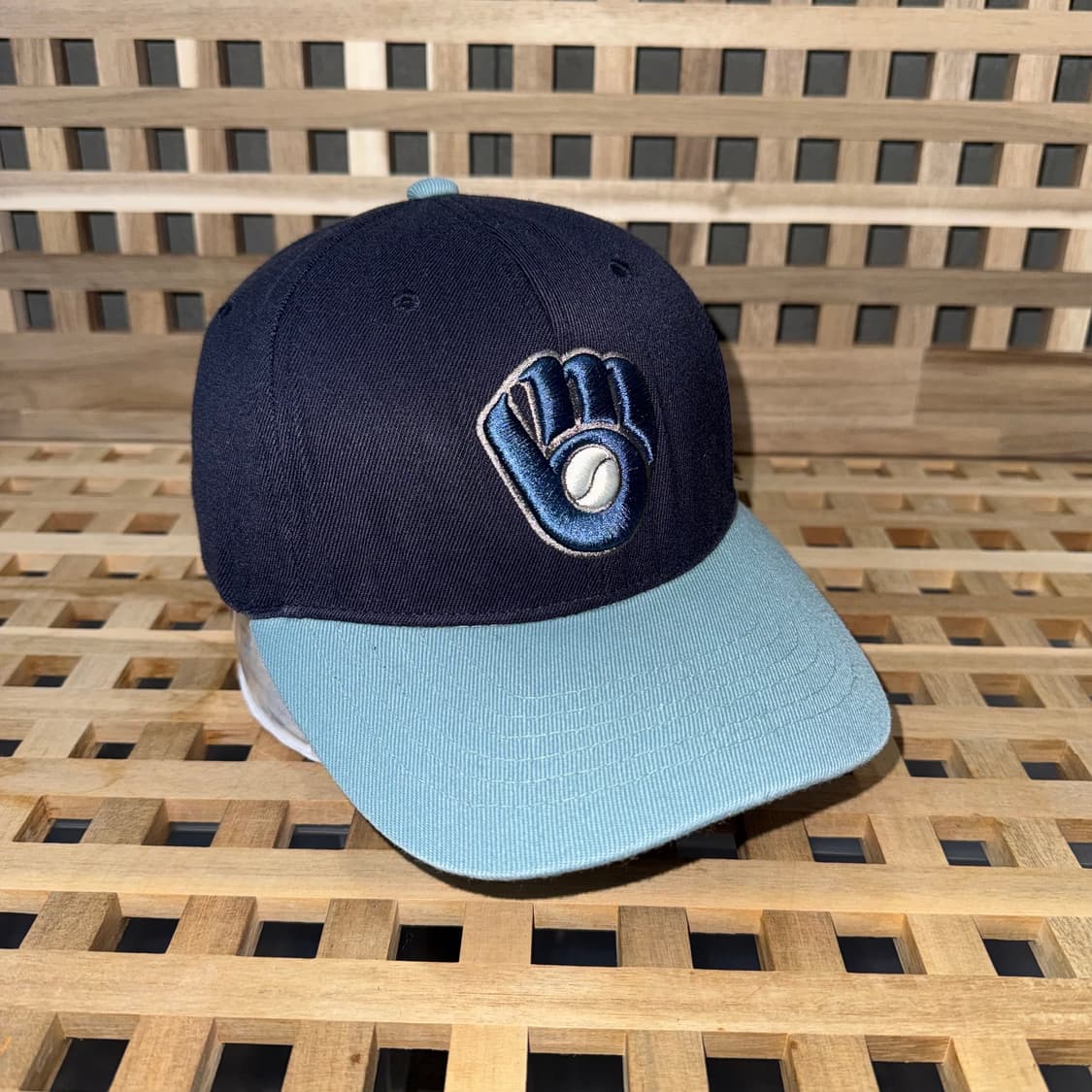 mlb 밀워키 브루어스 쿠퍼스타운 투톤 캡 상품이미지2