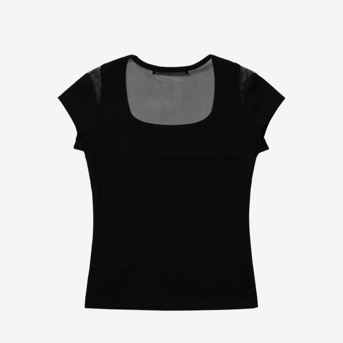 웰빙익스프레스 Mesh Point Half Sleeve Black M사이 상품이미지2