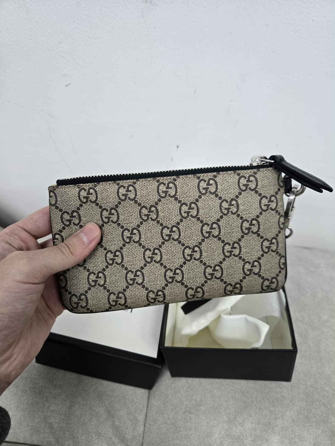 [보증서 정품]구찌 미니 스네이크 클러치백 상품이미지1