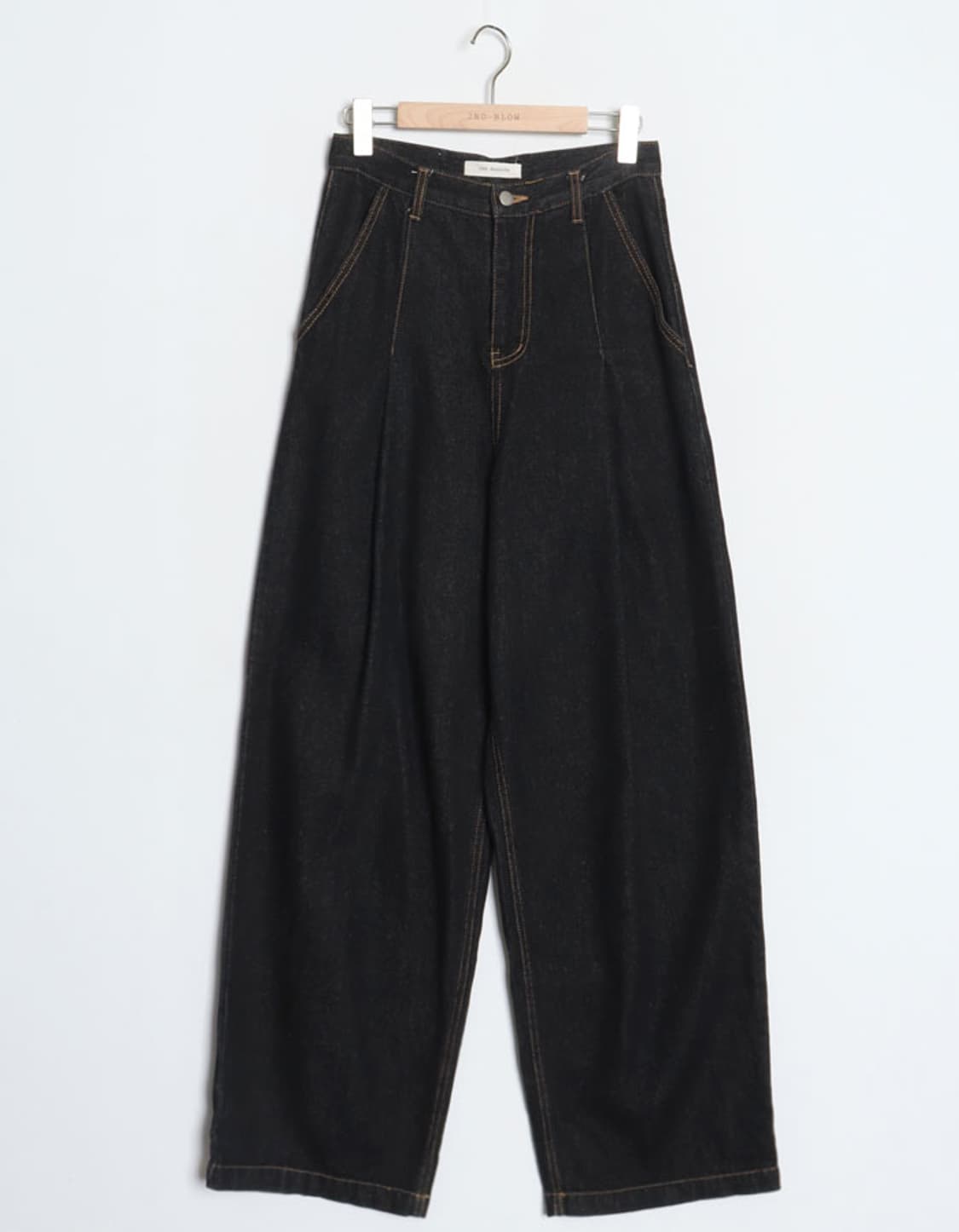 UNE MANSION Tuck Wide Denim Pant (28~29) 상품이미지1