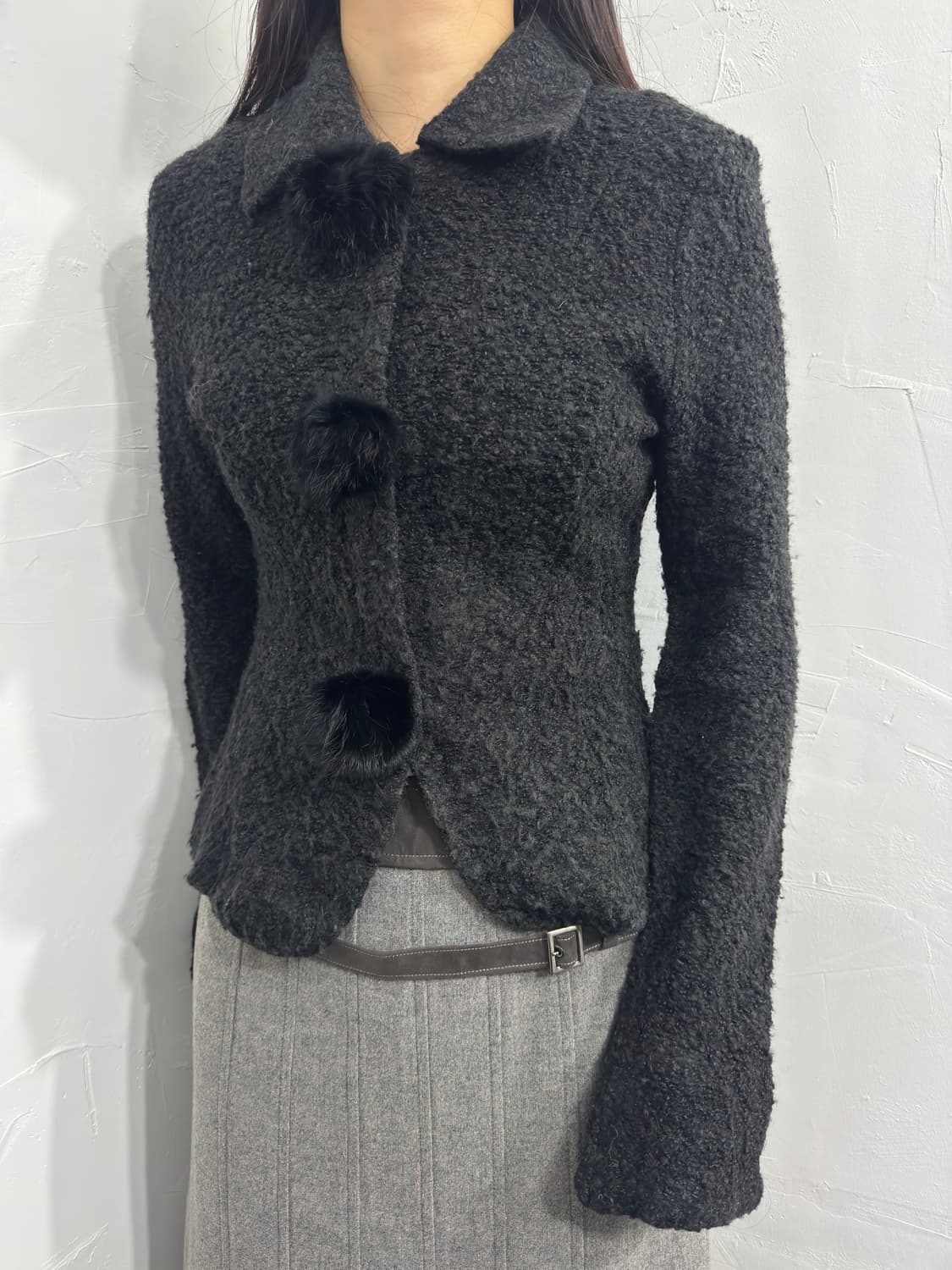 nara camicie wool cardigan 상품이미지3