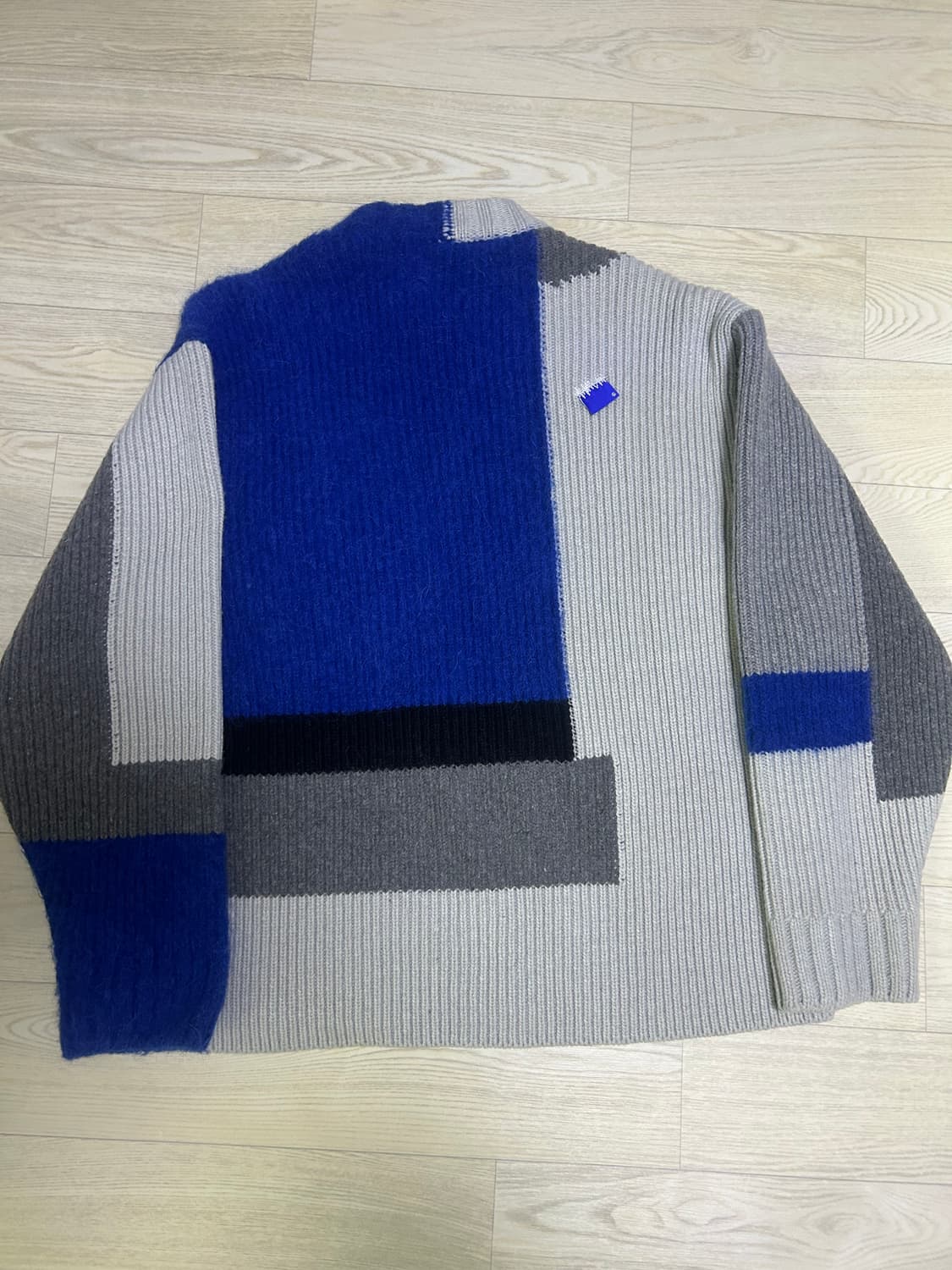 자더에러 패치워크 니트 L-XL 상품이미지2