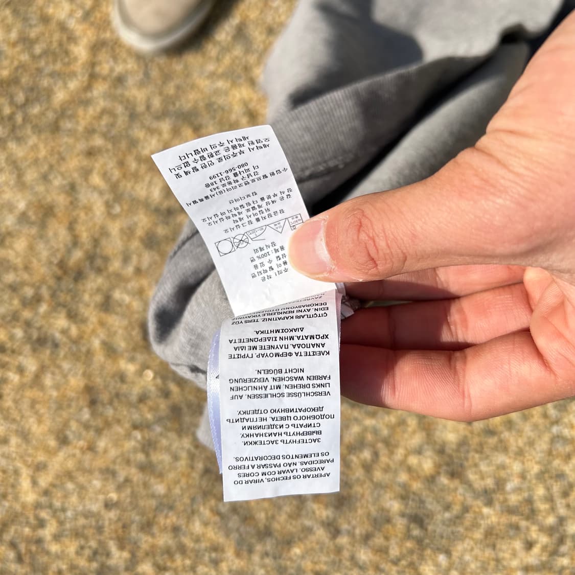 폴로 (POLO RalphLauren)그레이 반집업 니트 상품이미지5