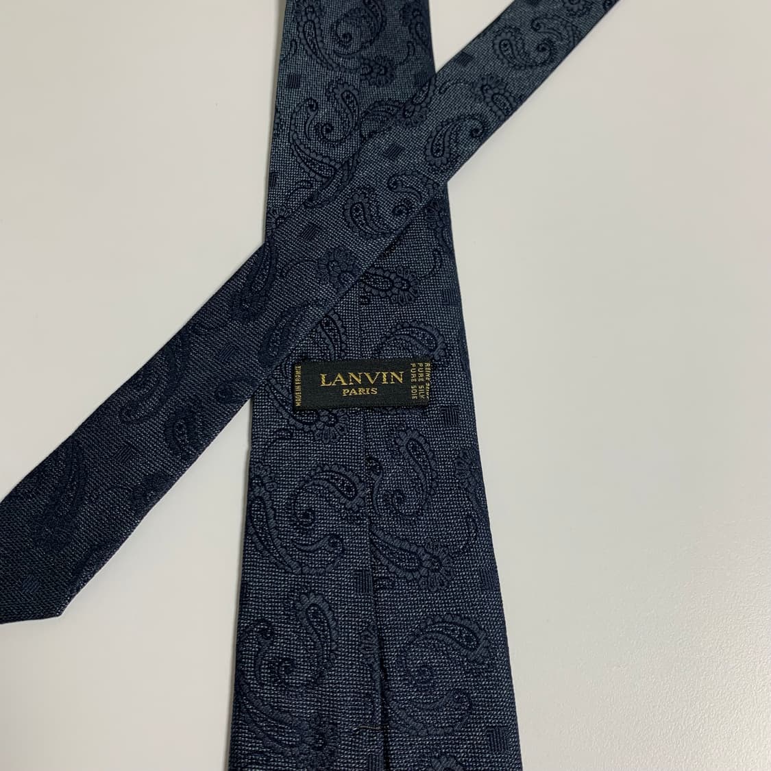 랑방(LANVIN) 페이즐리 클래식넥타이 명품 결혼식코디 A+ 등급 상품이미지5