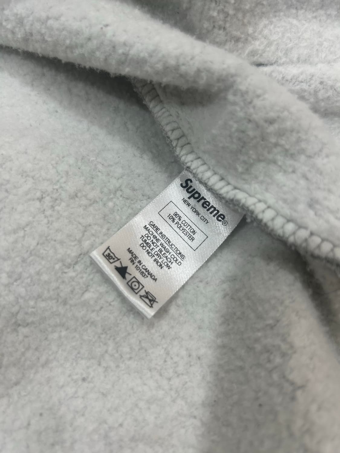 급처/슈프림 스몰박스로고 후드집업 상품이미지4