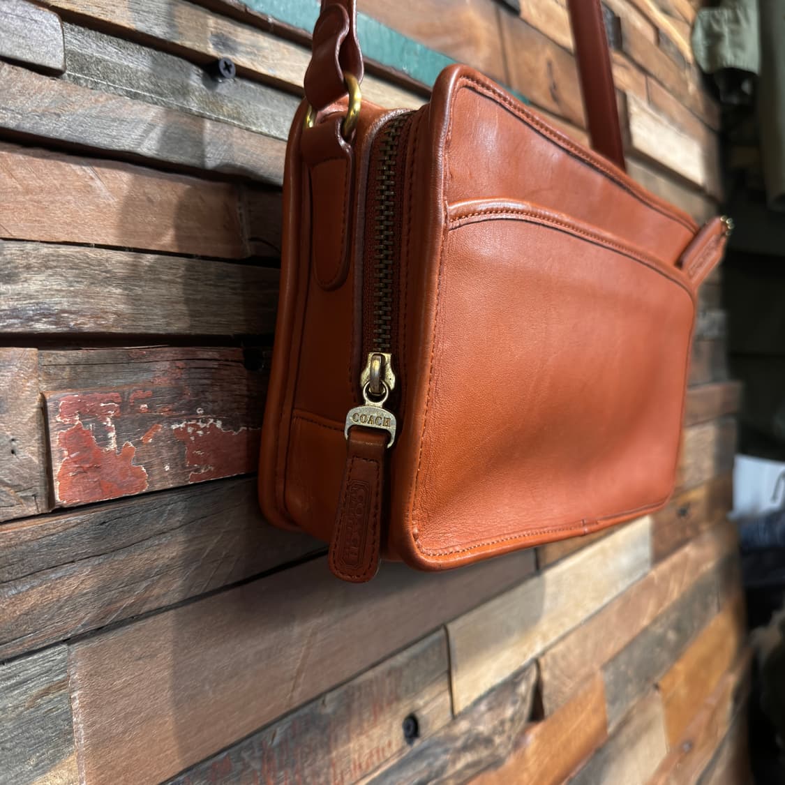 Old Coach Glove Leather Shoulder Bag 상품이미지4