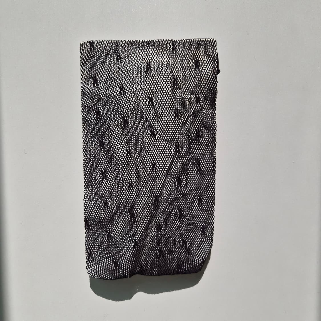 PT-65 블랙 엑스 패턴 메쉬 팬티스타킹 상품이미지1