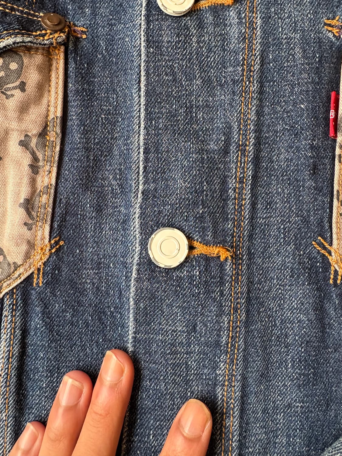 Levis  bone Denim Jaket 상품이미지5