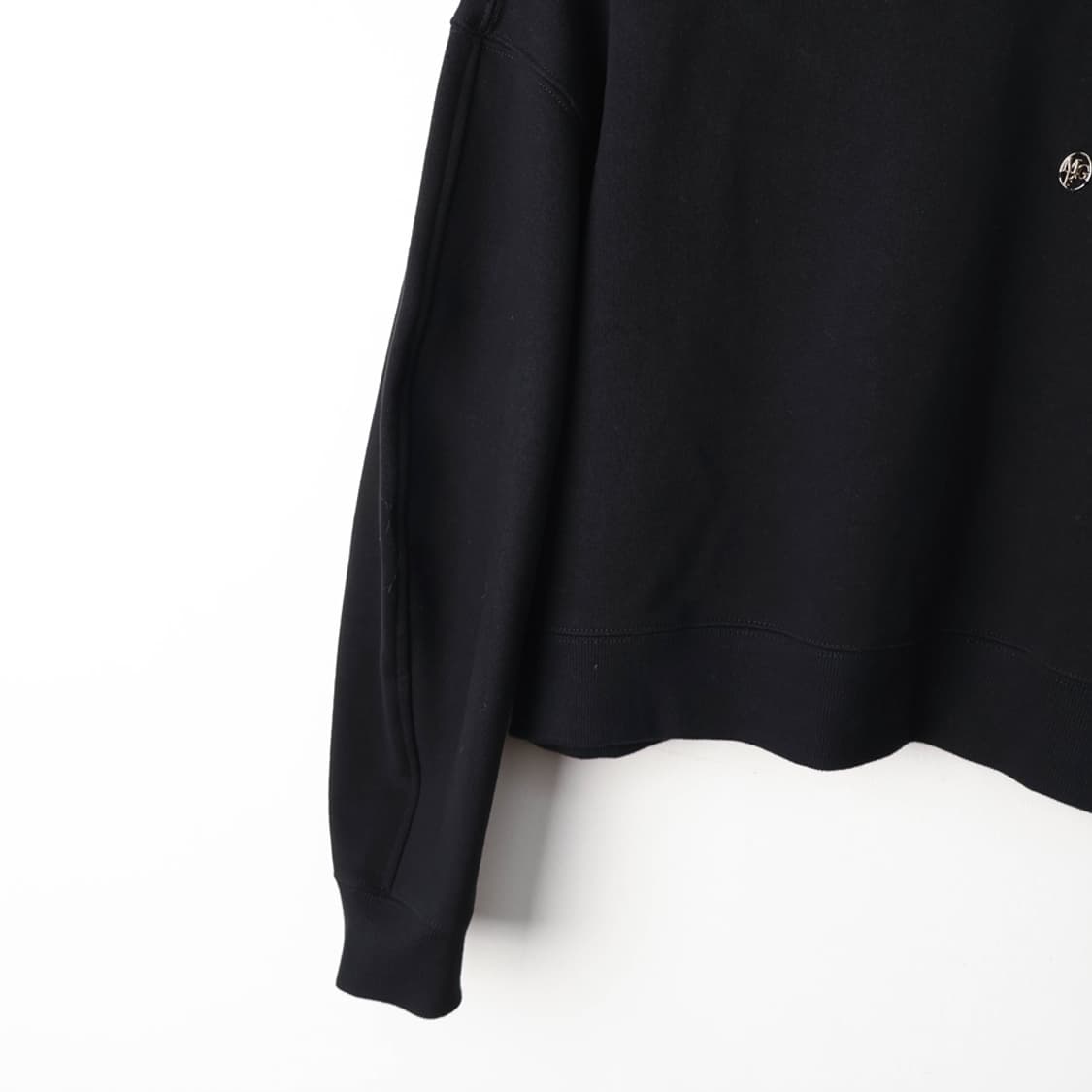 55/마리떼프랑소와저버 써클로고 크롭 스웻셔츠 상품이미지6