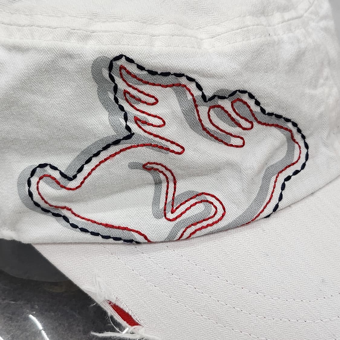 파리게이츠 정품 골프 모자 빈티지 화이트 상품이미지6