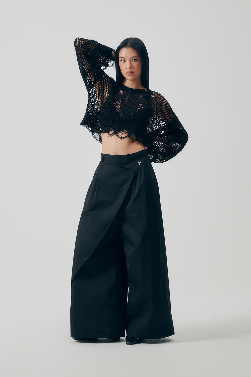 트리밍버드 크롭 니트 상품이미지2