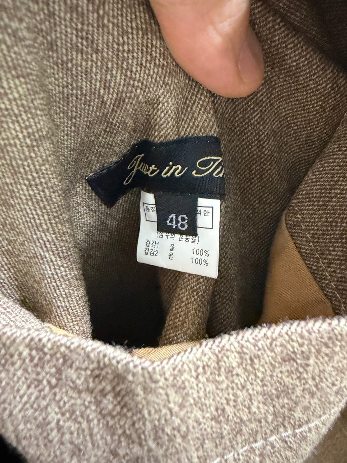 비긴202 건클럽 리버서블 체스터필드 코트 / 캡틴선샤인 상품이미지8