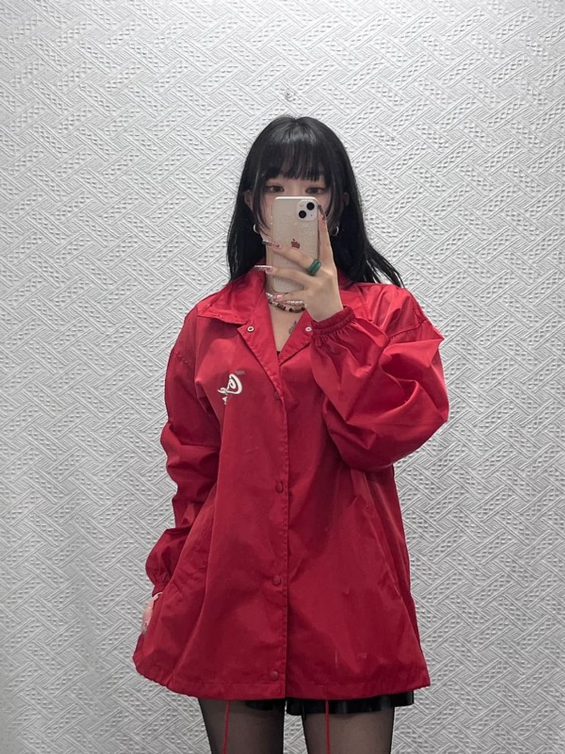 빈티지 올드스쿨 스트릿 펑크 키치 코카콜라 코치 자켓 110 C11773 상품이미지2
