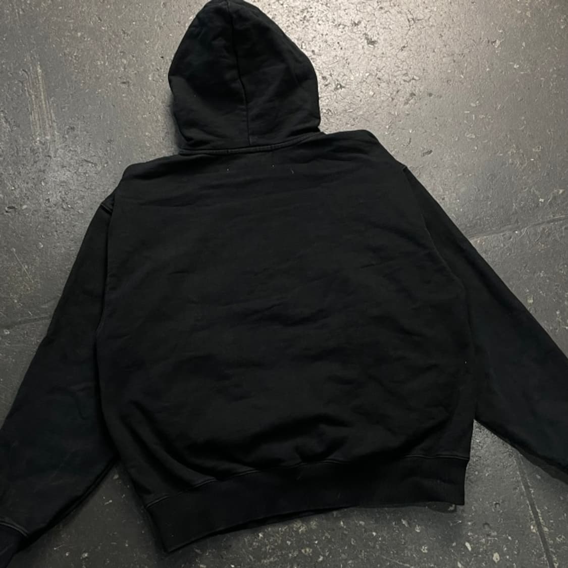 105 세터 아플리케 로고 후드티 상품이미지7