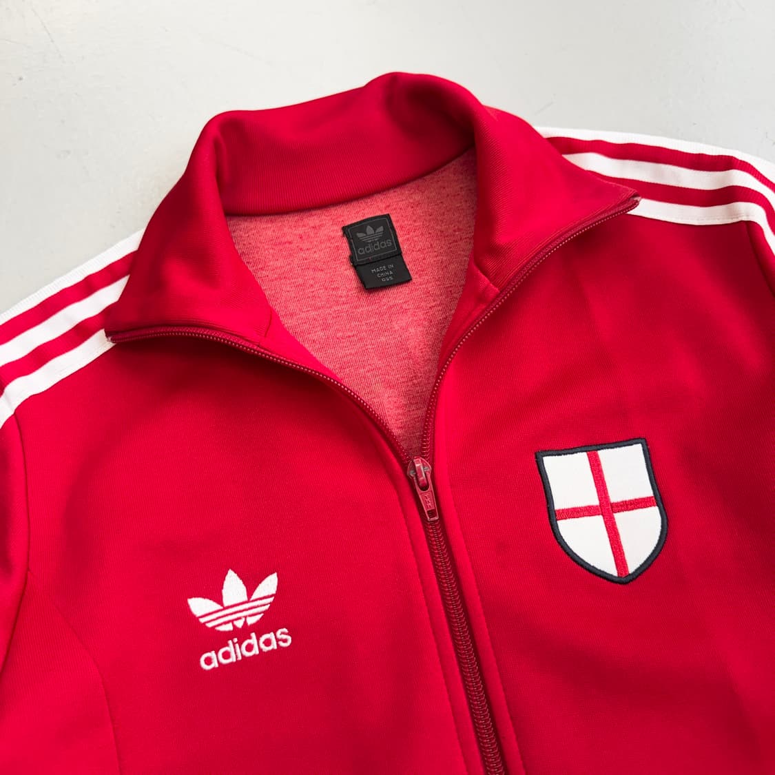 아디다스 잉글랜드 파이어버드 삼선 크롭 트랙탑 져지 상품이미지3