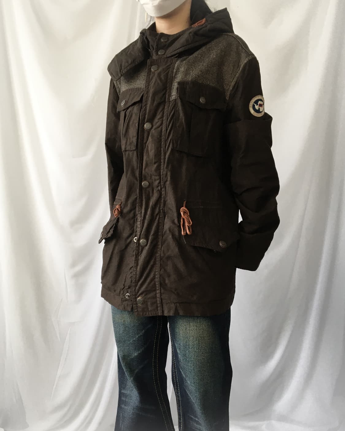 High neck hood jacket 상품이미지5